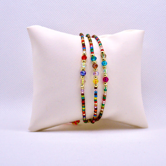 Pulsera multicolor